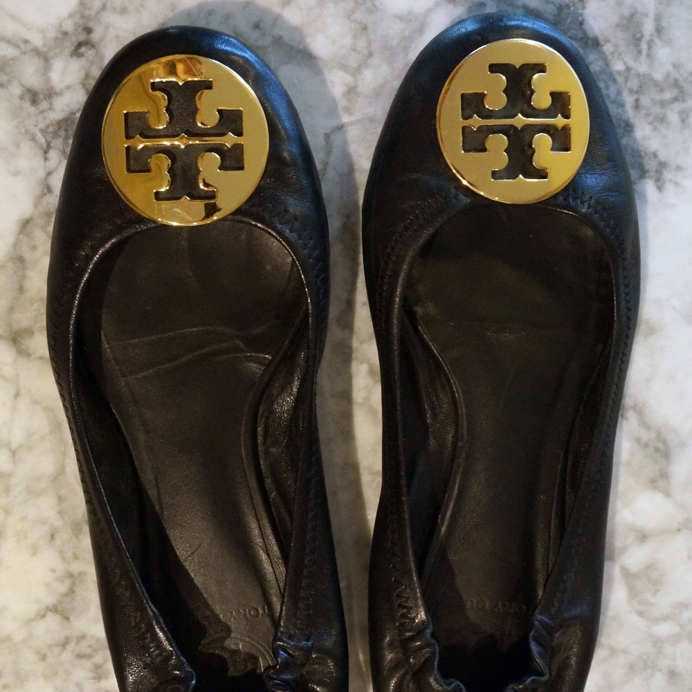 Tori Burch 'Minnie' Travel Ballet Flat Women 7
